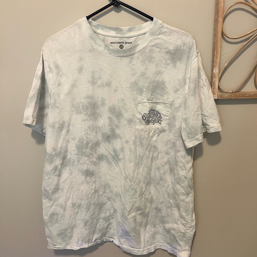 The Southern Shirt Company Tie-Dye Tee - Gray